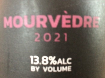 2021 HP Mourvedre